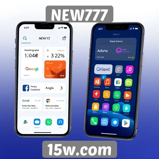 Interface do usuário e experiência de navegação no NEW777